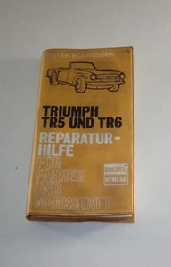 Manual de Reparación / Ayuda Triumph TR5/TR6 Alemán Stand 1974 - Imagen 1 de 4