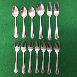 Royal Household RHH8 ~ Stainless Glossy ~ Retired ~ MCM ~13 Pieces Mixed - Picture 1 of 12