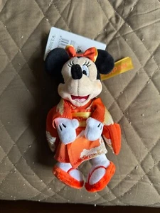 Tokyo Disney Store exklusiver Minnie Mouse Kimono Plüsch Schlüsselanhänger - Bild 1 von 1