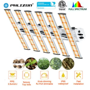 320W BAR Dimmable Grow Light Full Spectrum LM281B 5x5ft Indoor Veg Flower UV IR - Bild 1 von 12