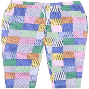 Polo Ralph Lauren Men's Relaxed Patchwork Madras Lounge Pants, Multi, Size 2XL - Picture 1 of 4
