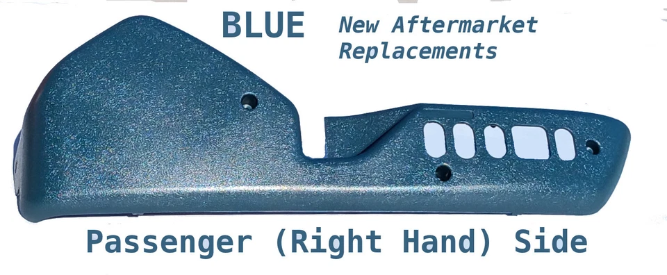 1988 - 1995 FORD TAURUS PASSENGER SEAT TRIM PANEL ALL POWER OPTIONS - BLUE NEW - Image 1 of 1