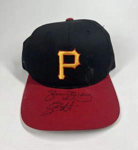 Pittsburgh Pirates Bobby Bradley and Sean Burnett Signed Snapback Hat - Picture 1 of 7