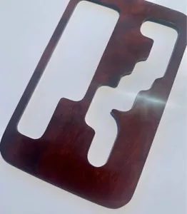 Cubierta de puerta de cambio para Mercedes Gear - nogal burl | R129 SL 280 320 500 - Imagen 1 de 4