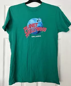Camiseta Planet Hollywood Orlando verde mediana - Imagen 1 de 4
