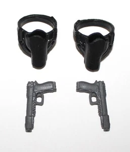 TORCH Handgun Holster Lot GIJOE CLASSIFIED SERIES 123 6" Scale 1/12 DREADNOKS - Picture 1 of 1