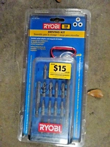 NUEVO 28 piezas Ryobi Kit de atornillado A962801 - Imagen 1 de 4