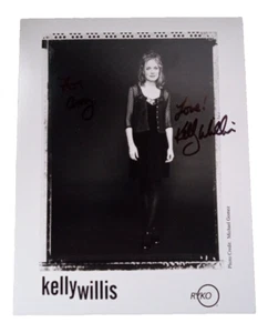 Kelly Willis, Hand Signed 8x10 Black & White Promo, Personalized To Amy, Country - Picture 1 of 5
