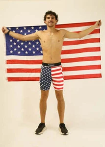 Mezze collant uomo USA 8" XS S M L XL - Foto 1 di 12