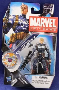 CAPTAIN AMERICA ( STEVE ROGERS ) MARVEL UNIVERSE ( SERIES #3) ACTION FIGURE #021 - Picture 1 of 2