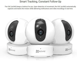 EZVIZ C6CN Full HD Wi-Fi Cámara de seguridad para el hogar inteligente para interiores con seguimiento de movimiento  - Imagen 1 de 12