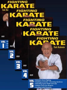 Fighting Karate 5 DVD Set by Tak Kubota - Bild 1 von 1