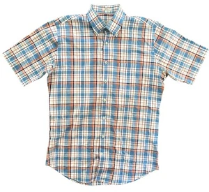 Peter Millar Shirt Men’s Size Large Striped Crown Finish Short Sleeve - Picture 1 of 3