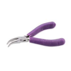 Beadalon Bent Chain Nose Pliers Plier Designer Glimmer Series Wire Pulling Tool - Picture 1 of 2