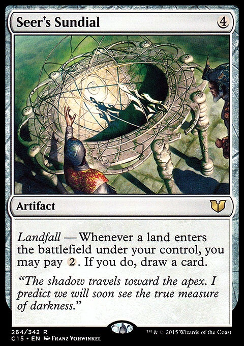 Magic the Gathering MTG Seer's Sundial (264) Commander 2015   LP - Image 1 of 1