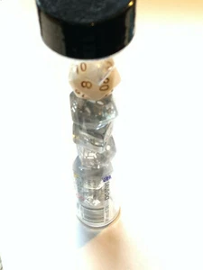 7CT TRANSLUCENT POLY WÜRFEL SET - BLACK CLOUD RESIN - NEU - Bild 1 von 1