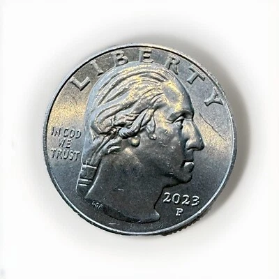 RARE 2023 P Jovita Idar Women's Quarter  “In Cod We Trust” Error - Image 1 of 3