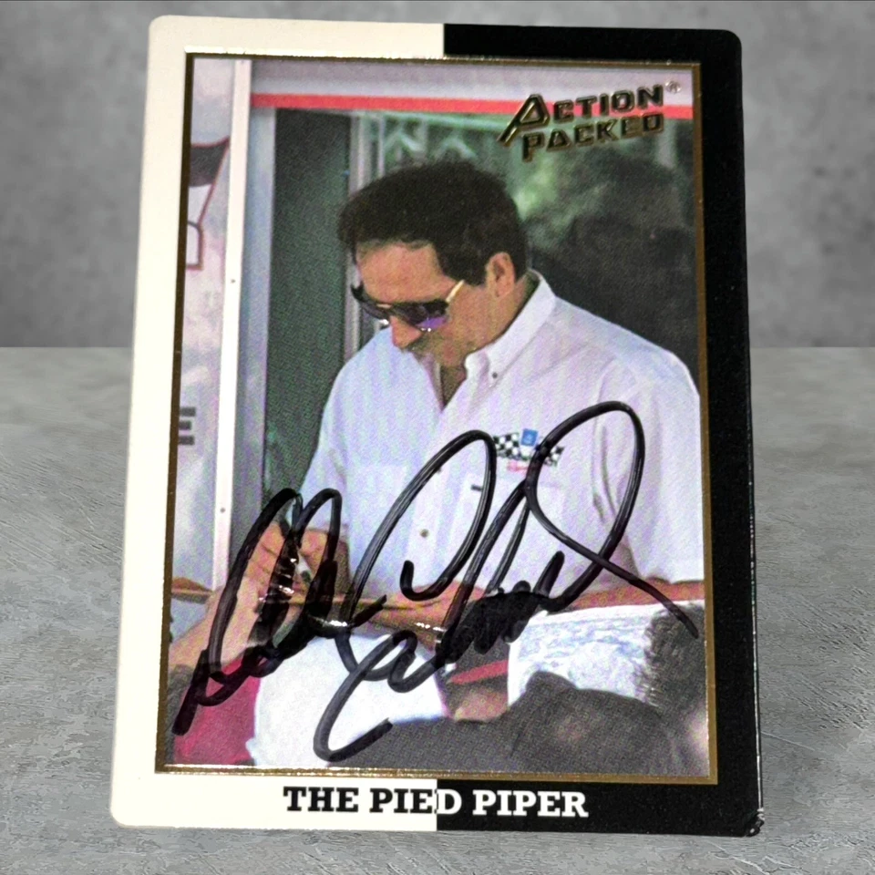 Dale Earnhardt NASCAR HOFer signed #27 card 1994 ACTION PACKED CHAMP/CHALLENGER - Image 1 of 1