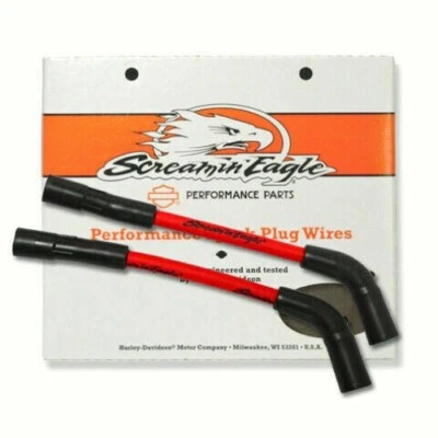 Câbles Bougie Bobine Latéral Harley Davidson Sportster Ster Seventy Deux Rouge