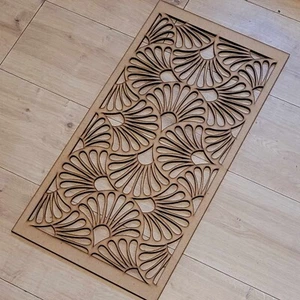 Ventilador Pantalla Decorativa Radiador Gabinete Panel de Corte Años 20 2FT x 4FT 3mm 6mm 0159 - Imagen 1 de 16