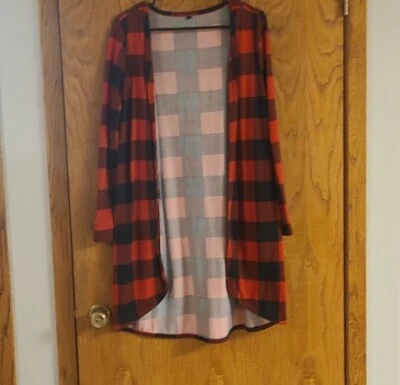 Cárdigan estampado de búfalo talla grande Foto 1 de 2