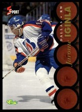 1995-96 Classic 5-Sport #132 Jarome Iginla Calgary Flames Rookie
