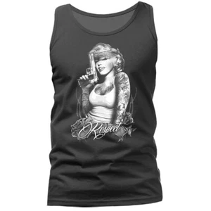 Monroe Respect Graphic Tank Top - Picture 1 of 7