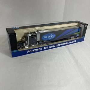 SpecCast 32905 PPG Starphire 1:64 Peterbilt 379 W/ Dropbed Trailer Die Cast - Picture 1 of 19