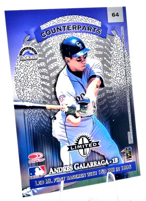 Donruss 1997 edición limitada - Mark McGwire y Andres Galarraga # 64 Foto 1 de 2