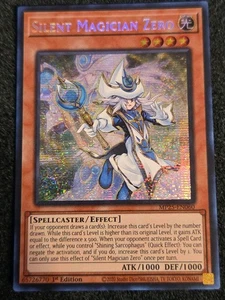 1x (M/NM) Silent Magician Zero MP25-EN060 Prismatic Secret Rare 1st Ed. Yugioh - Picture 1 of 1