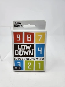 LOWDOWN Card Game Where Lowest Score Wins Mattel 2016 New - Picture 1 of 4