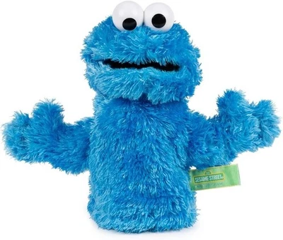GUND Sesame Street Official Cookie Monster Muppet Plush Hand Puppet  11" - Image 1 of 4