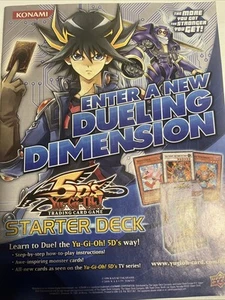 2008 Yu Gi Oh 5D Starter Pack TCG Magazin Werbung - Bild 1 von 10