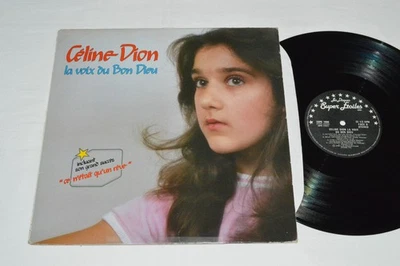 CELINE DION La Voix du bon Dieu LP 1981 Super Etoiles CSPS-1900 VG/VG Vinyl - Image 1 of 4