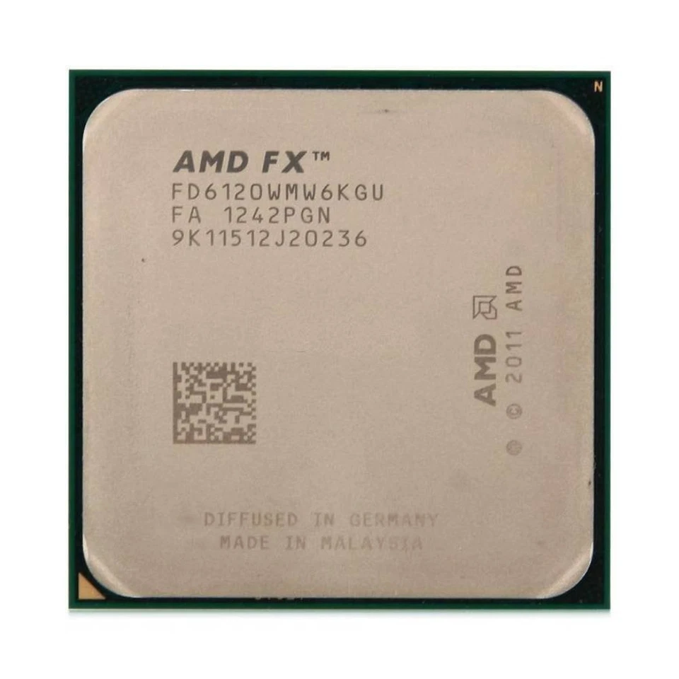 AMD FX-6120 CPU 3.6GHz Socket AM3+ 95W Processor - Image 1 of 1