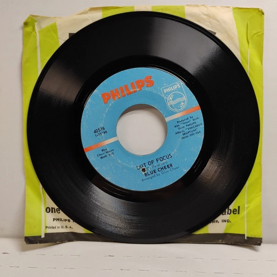 Blue Cheer – Summertime Blues    7" 45RPM 745 - Image 1 of 1