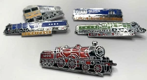 Lote de trabajo vintage de trenes insignias alfiler hombre escocés volador etc (A6) - Imagen 1 de 3