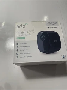 Arlo Essential Spotlight Kamera Kabel 1080p Nachtsicht R380 - Bild 1 von 2