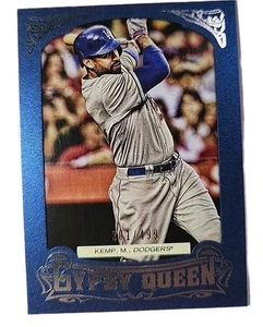 Topps Gypsy Queen 2014 enmarcado azul #243 Matt Kemp - 301/499 - LA Dodgers - Imagen 1 de 2