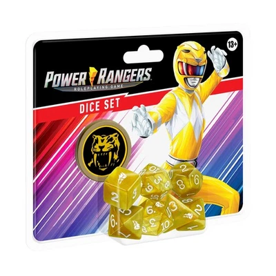 Power Rangers RPG: Yellow Dice Set - Image 1 of 4