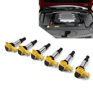 D510A 6PCS Ignition Coil Pack For Cadillac SRX CTS STS GMC Acadia For Buick - Picture 1 of 14