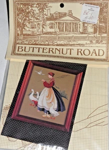 Butternut Road FEATHERS & FRIENDS Kreuzstichkarte Marilyn Leavitt-Imblum-Neu - Bild 1 von 2
