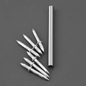 Nails Two Headed Trim Double Sided Traceless Hole Fixing - Picture 1 of 12