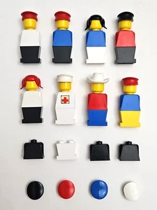 Lego Vintage Classic Minifigure Lot Retired Legoland People Figures Collection - Picture 1 of 4
