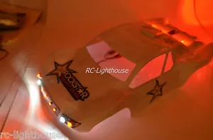 Traxxas Slash RC10 Short Course Stampede Flux Truck LED Light set #42 - Picture 1 of 11