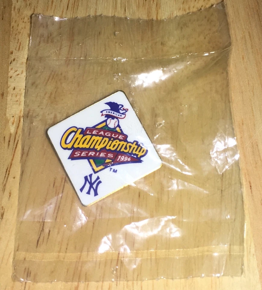 1996 ALCS American League Championship Series NY Yankees Pin Brand New Sealed - Image 1 of 2