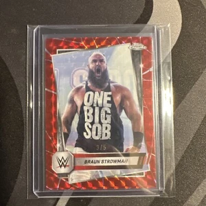 2025 Topps Chrome WWE Braun Strowman 3/5 - Bild 1 von 2