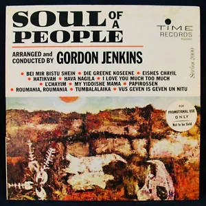 SOUL OF A PEOPLE-Gordon Jenkins (jüdische Musik)-TIME #52050 White Label Promo - Bild 1 von 4