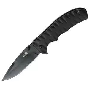 Cuchillo Plegable Ligero M-Tac Tipo 4 Negro Punto de Caída Bolsillo EDC - Imagen 1 de 5