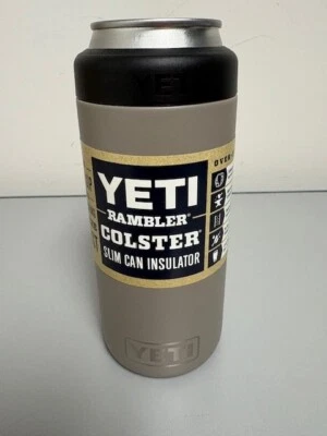 Sharptail Taupe YETI® Slim Can Colster® Rambler® - Authentic - Brand New